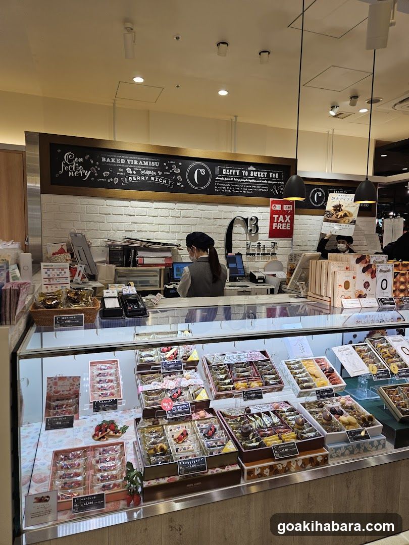 Dessert Shop Interior Display