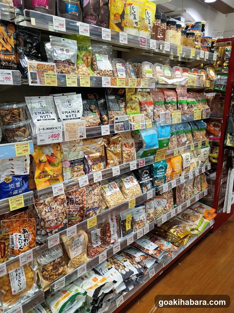 Nuts and Snack Aisle