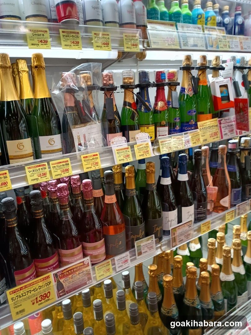 Bottled Drinks Display