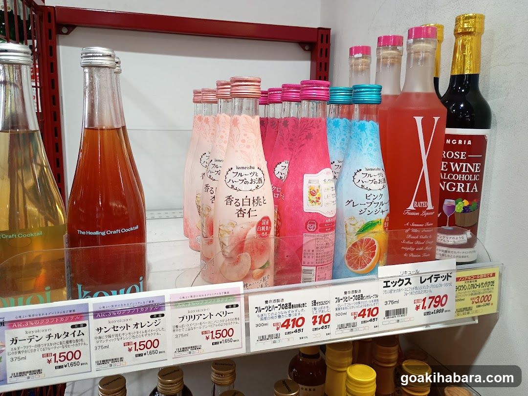 Bottled Drinks Display