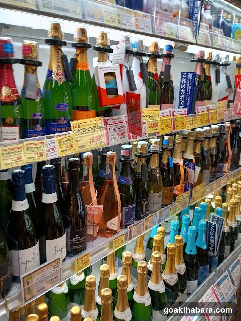 Bottled Drinks Display