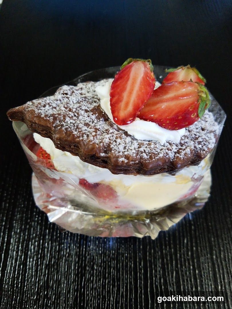 Strawberry Dessert in Clear Cup