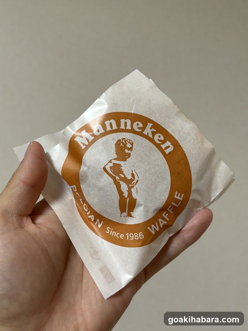 Manneken Waffle Packaging