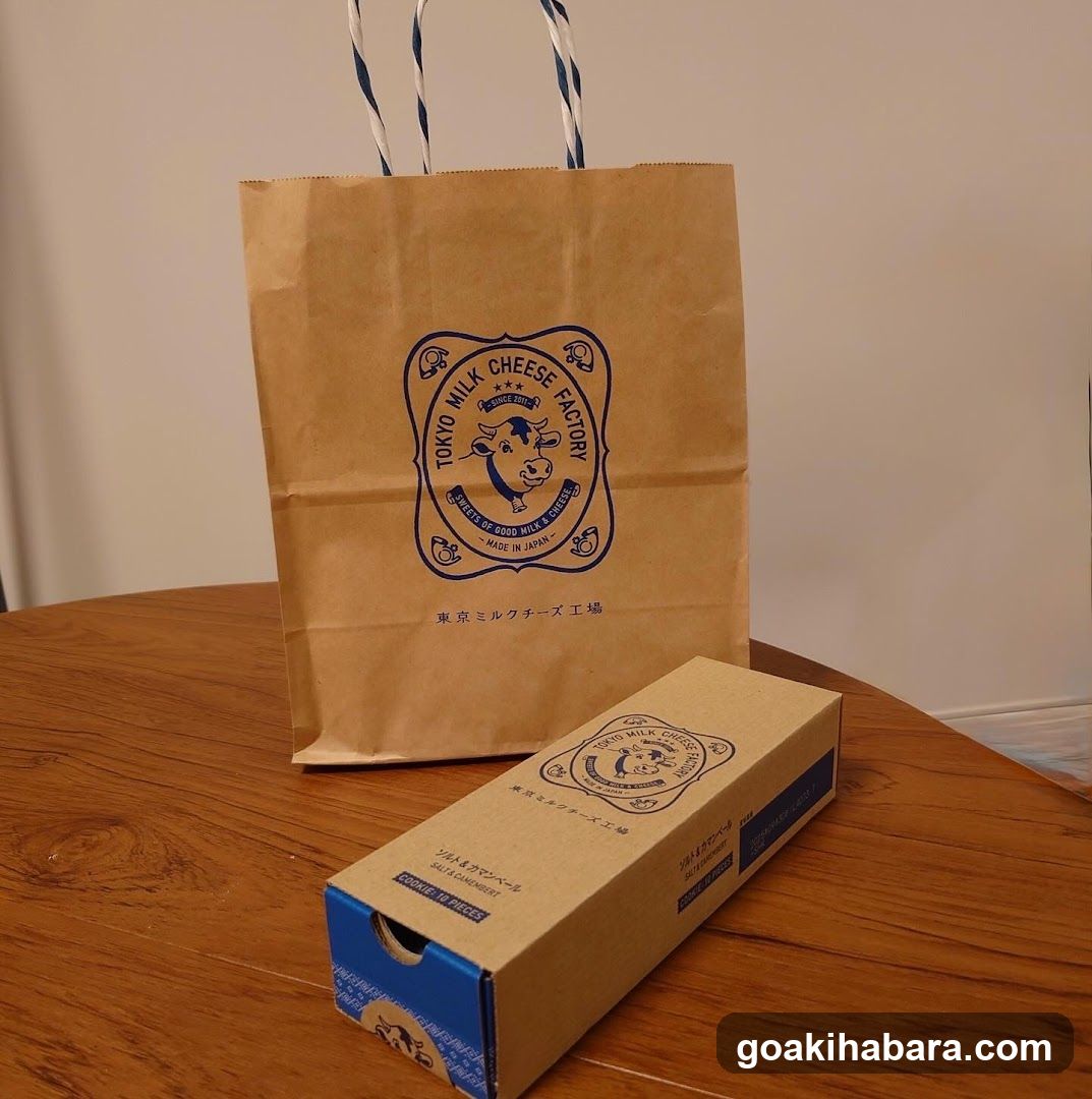 Tokyo Milk Cheese Factory Packaging