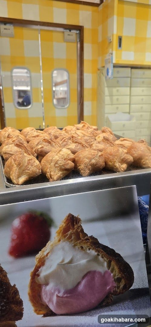 Pastry Display and Menu Card
