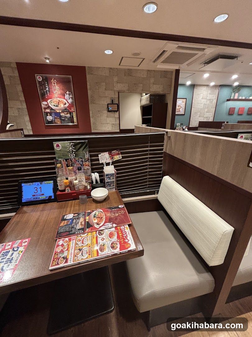 Restaurant Interior Booth