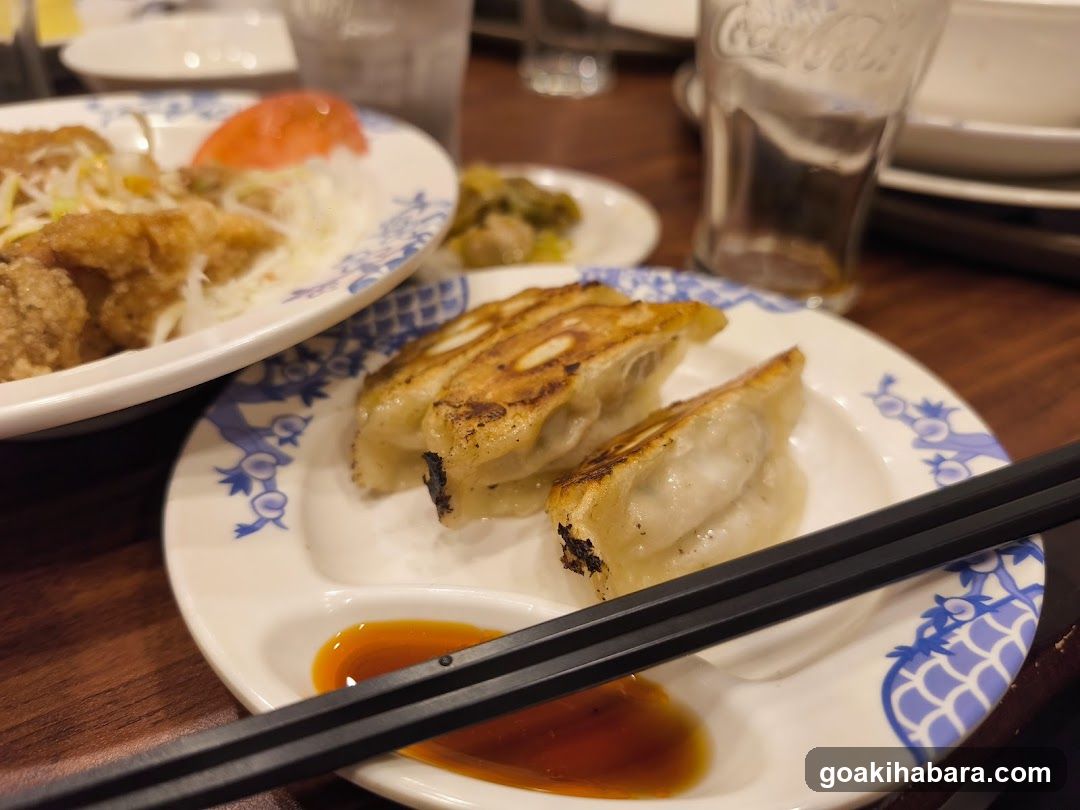 Dining Table with Japanese Food
