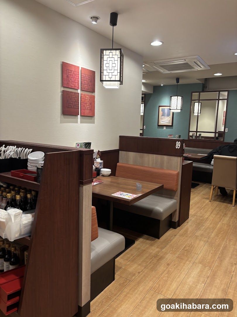 Restaurant Interior Booths