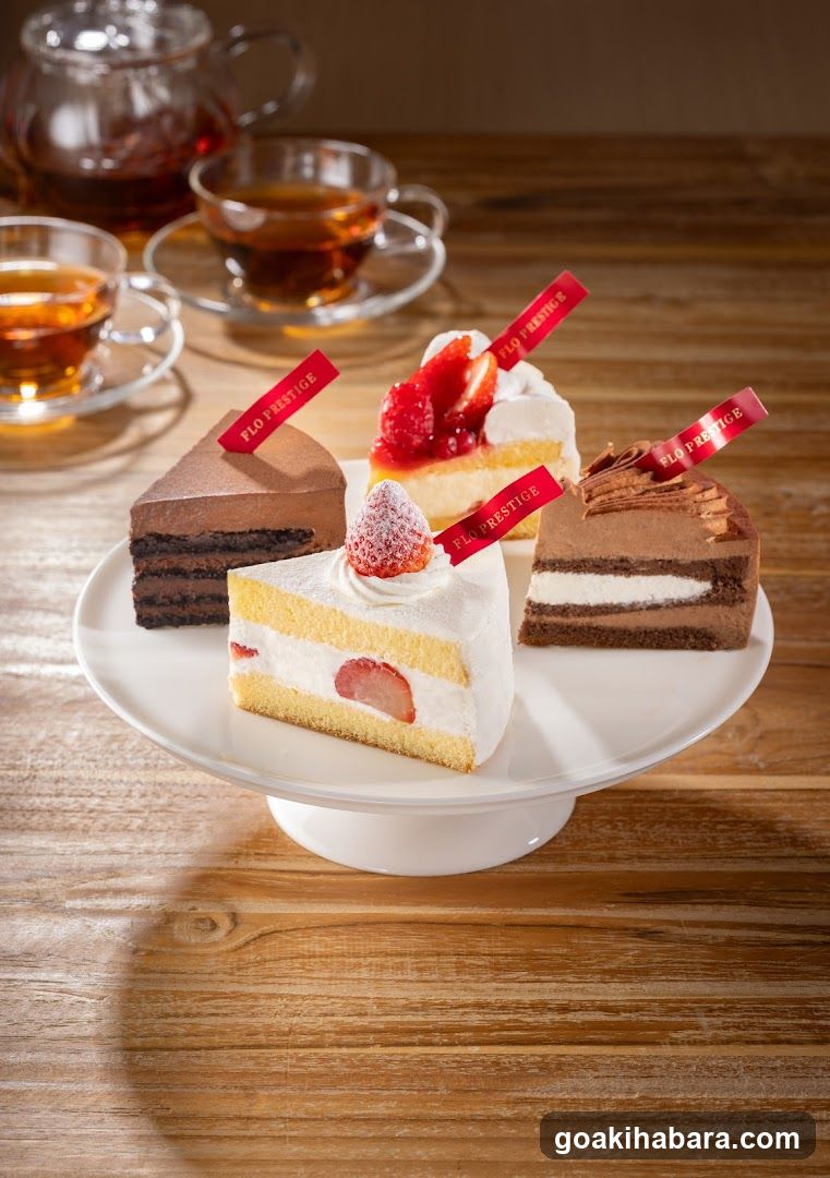 Cake Platter with Tea