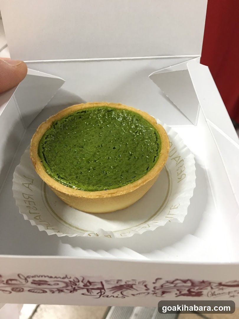 Matcha Tart in Box
