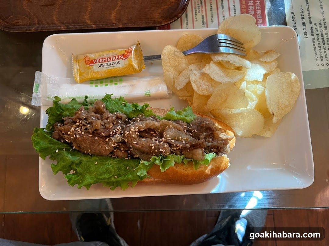 Sandwich and Chips Meal
