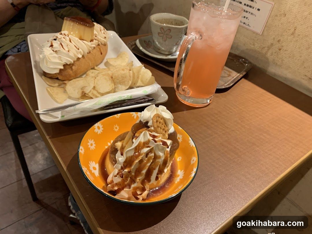 Dessert and Drink Spread