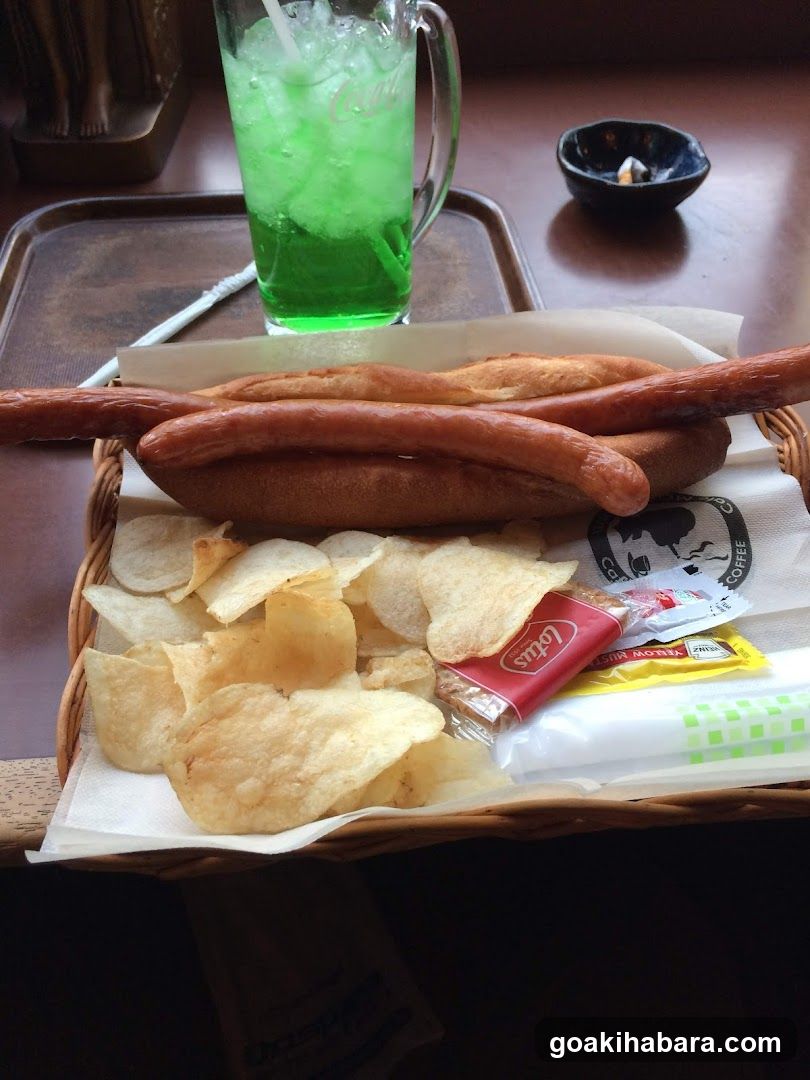 Food Tray with Hot Dog and Chips