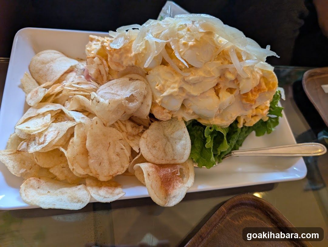 Loaded Potato Salad with Chips