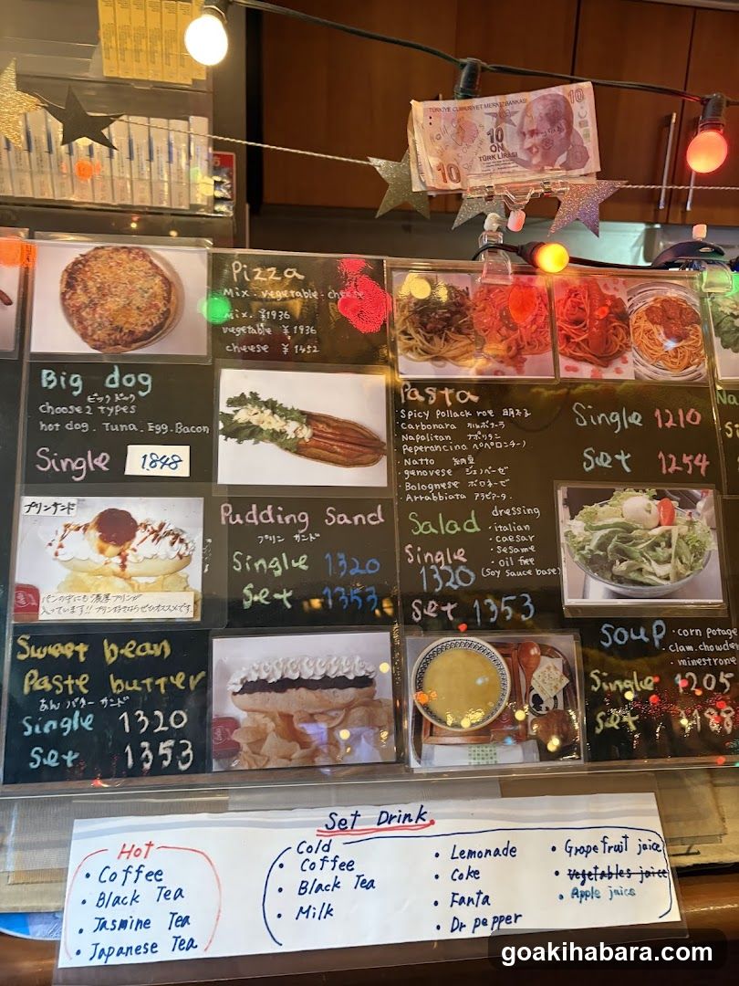Dining Menu Board
