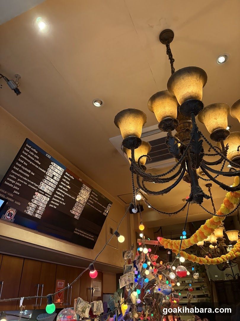 Interior of a cafe or restaurant