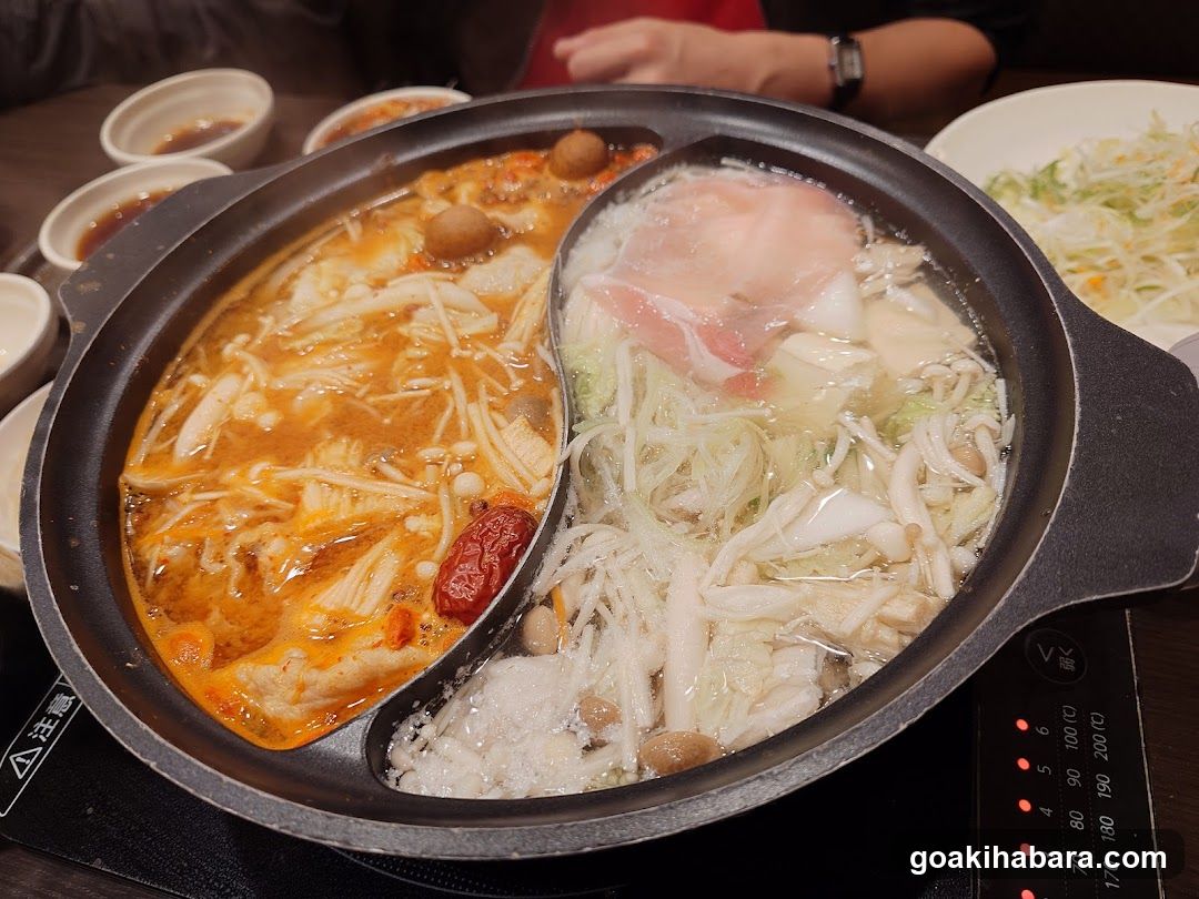 Yin-Yang Hot Pot Meal