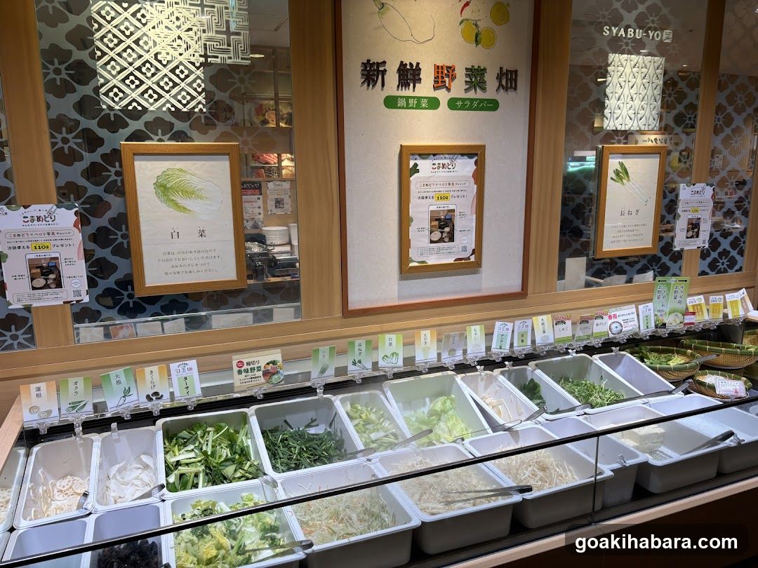 Salad Bar Display
