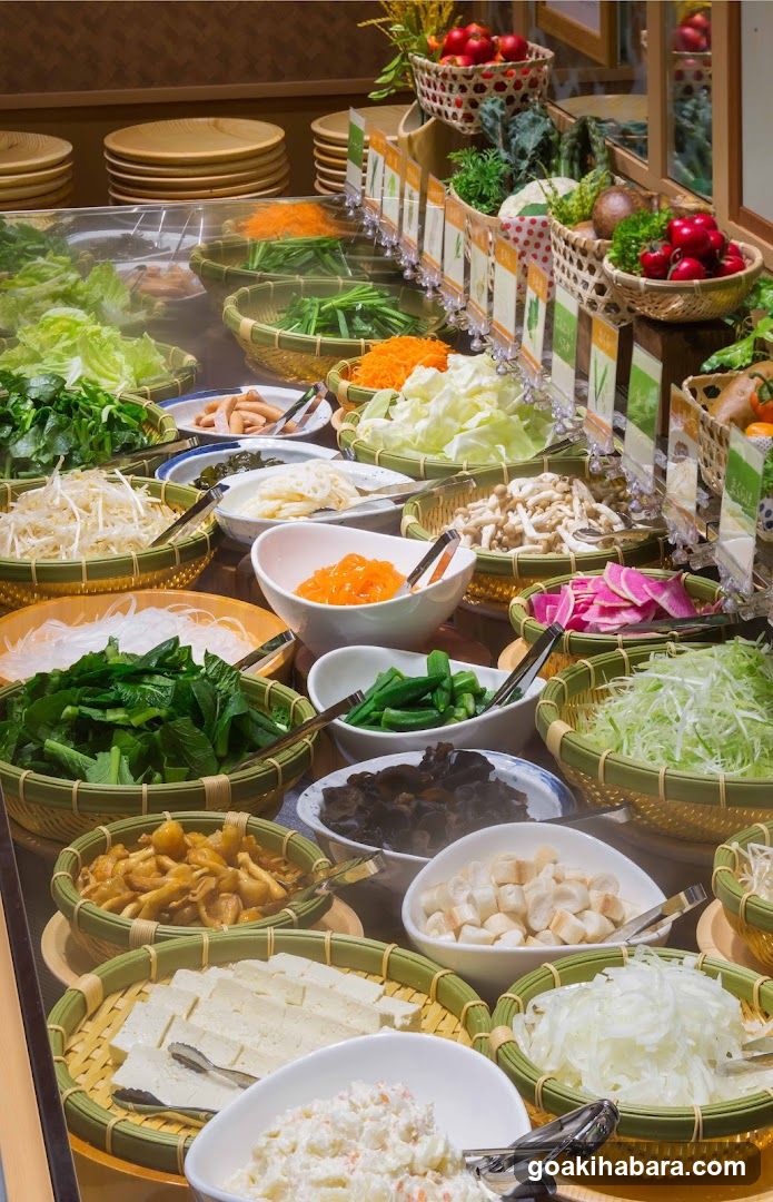 Hot Pot Buffet Spread