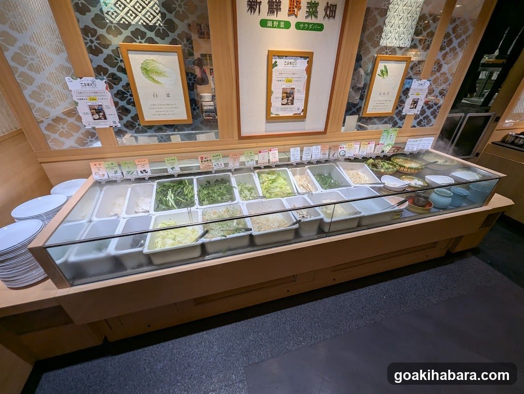 Fresh Vegetable Display