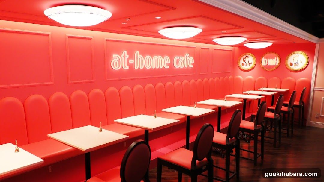Red Cafe Interior