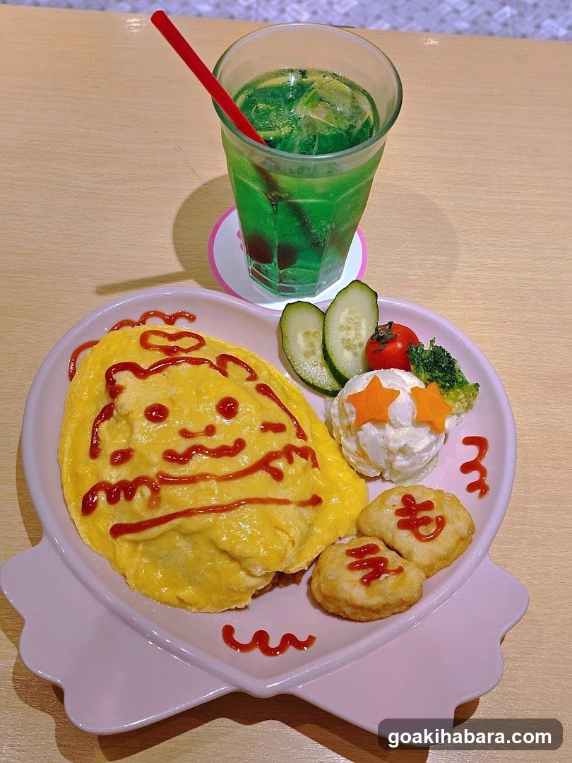 Omelette and Drink Set
