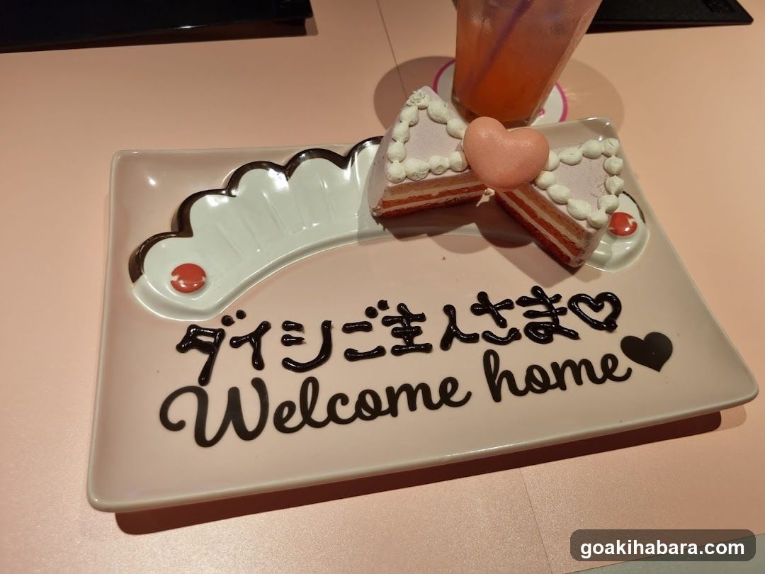 Daisi-san-sama Welcome Home Cake Plate