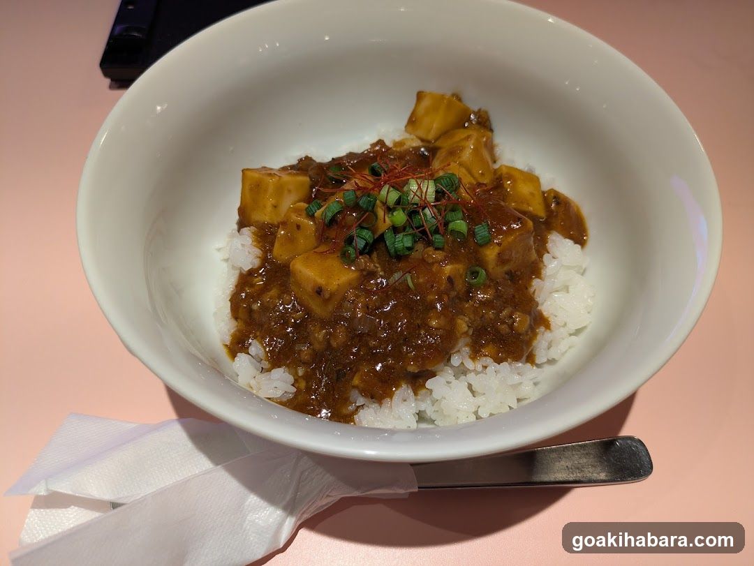 Mapo Tofu Rice Bowl