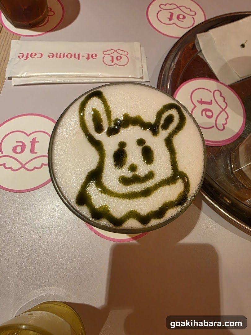 Latte Art at Cafe