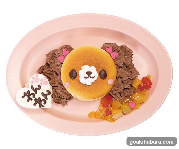 Rilakkuma Pancake Dessert