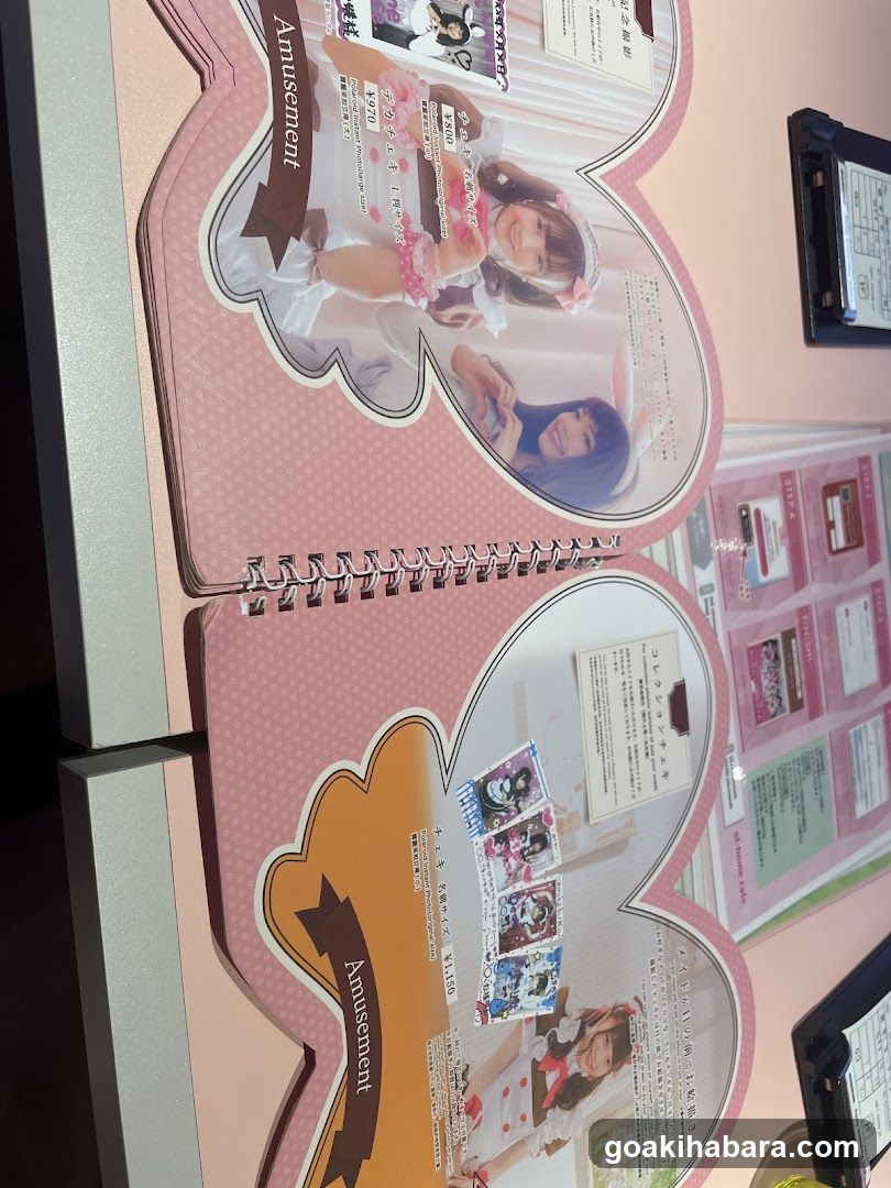 Aesthetic display board with photos and text