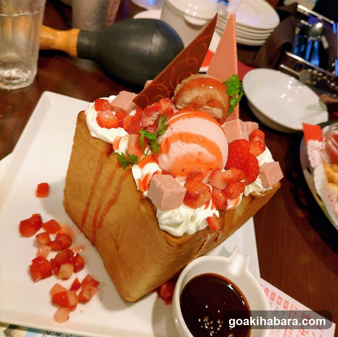 Strawberry Bread Cake Dessert