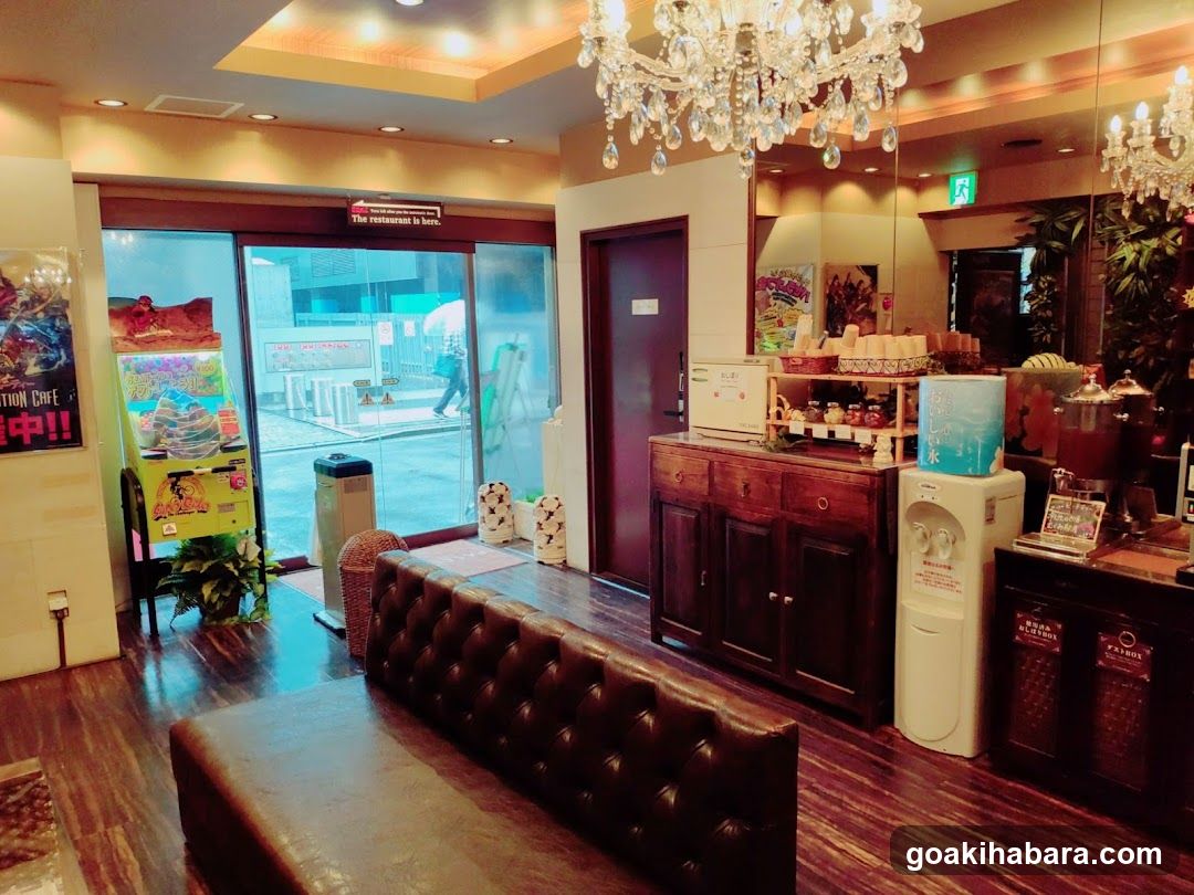 Interior of a restaurant or cafe