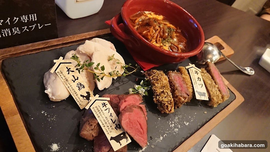 Dining Table with Food Platter