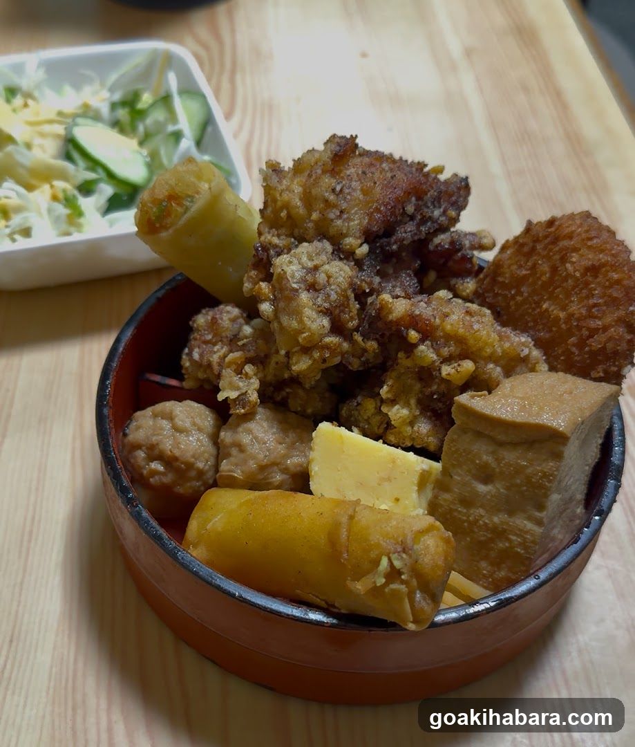 Fried Chicken and Side Dishes Bowl