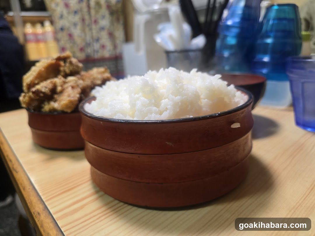 Rice Bowl with Fried Chicken