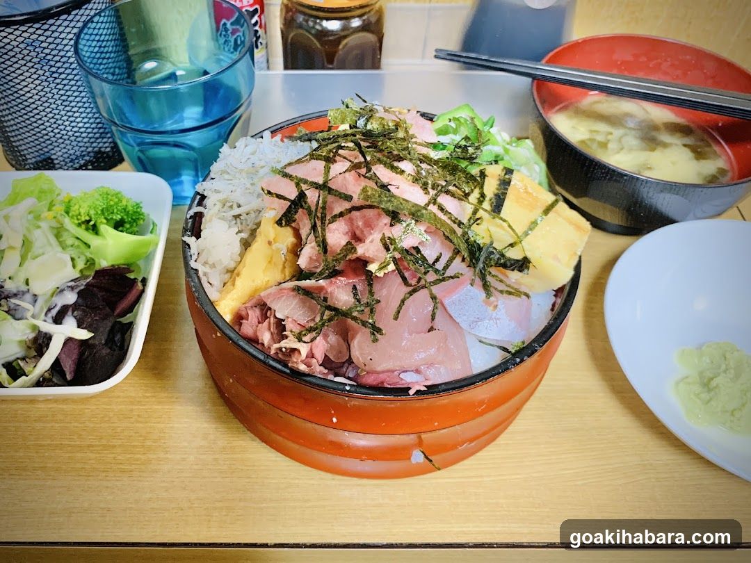 Japanese Rice Bowl Meal