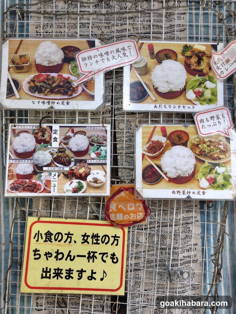 Food Menu Display Board