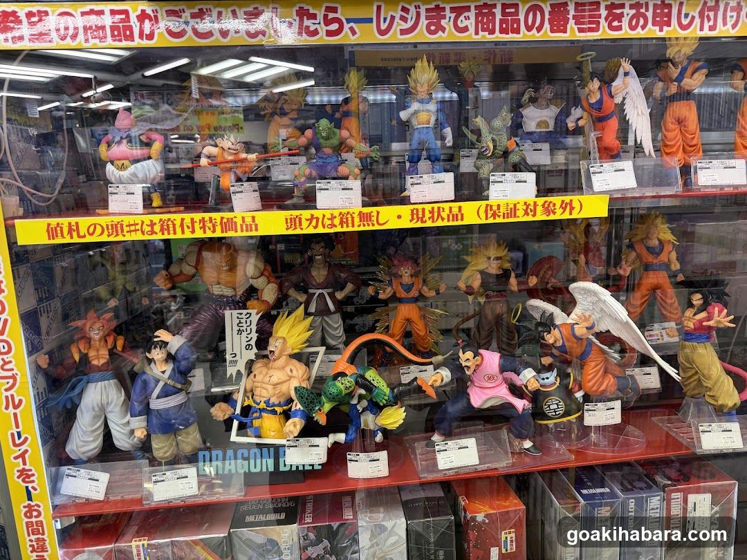 Dragon Ball Z Figure Display