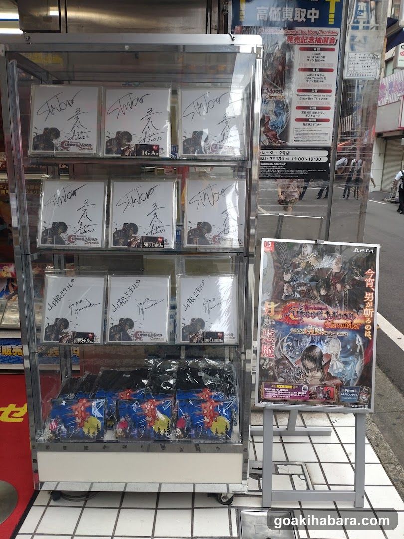 Game Merchandise Display