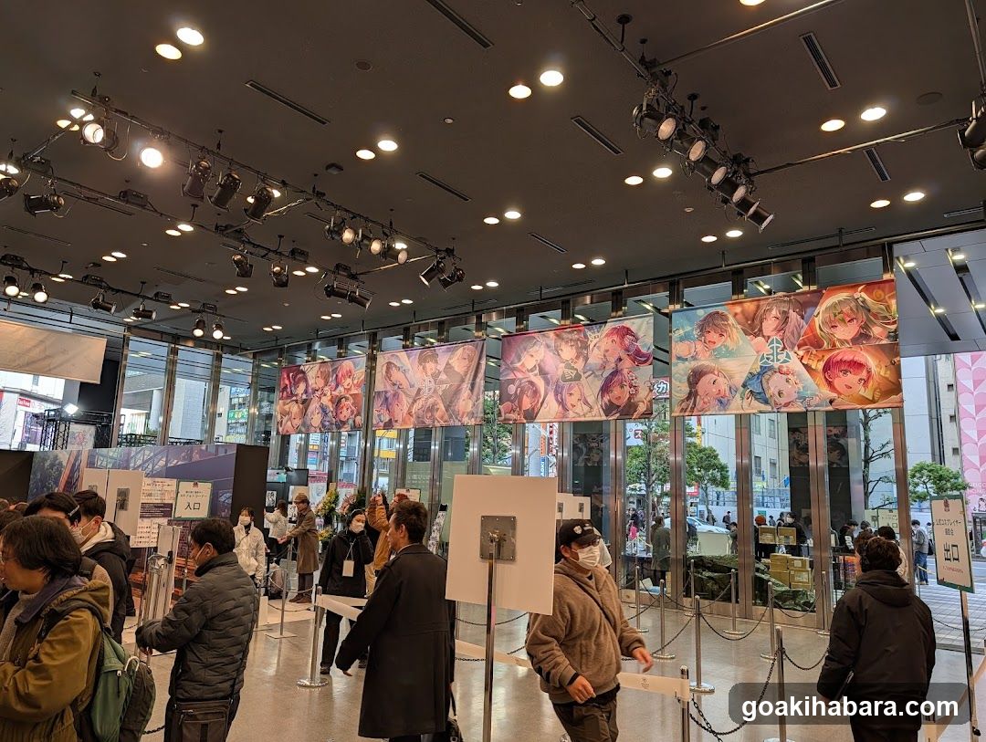 Event Entrance with Character Posters
