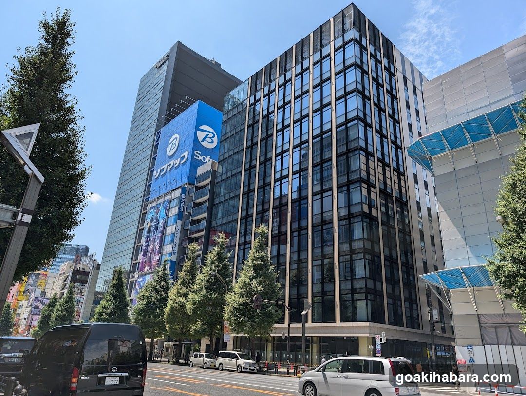 Urban Street Scene with Modern Buildings
