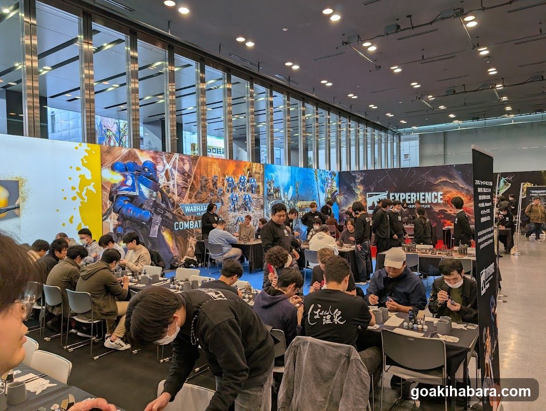 Wargaming Event Hall Interior