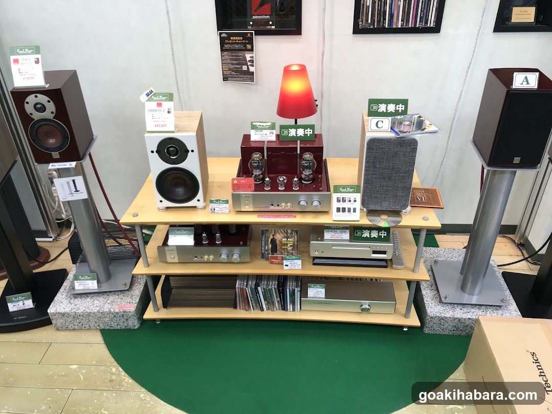 Audio Equipment Display