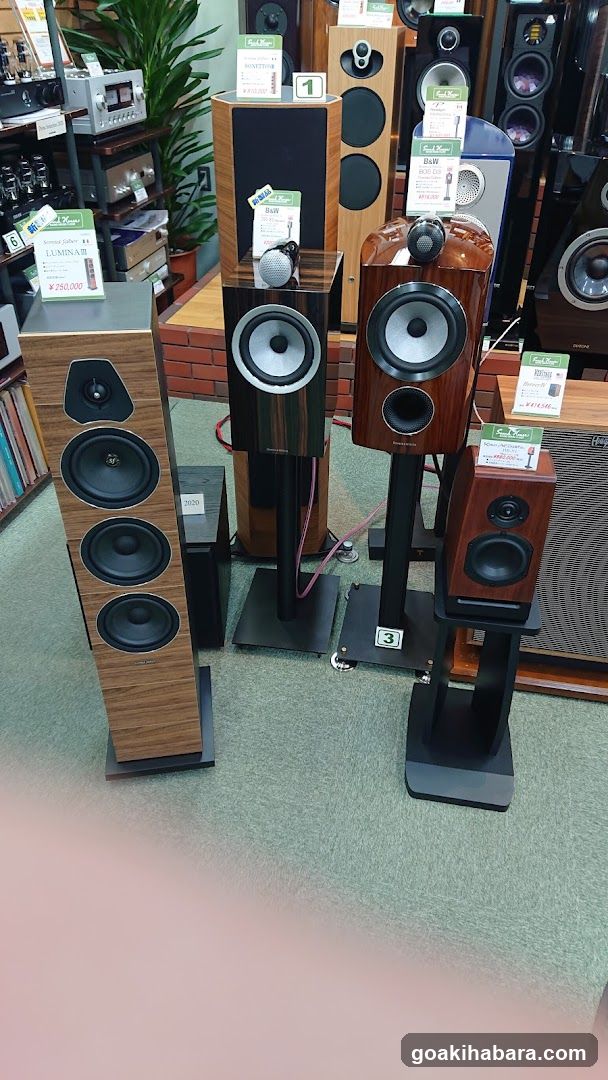 Audio Equipment Display