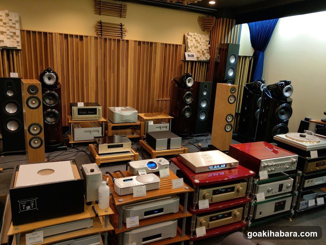 Audio Equipment Display