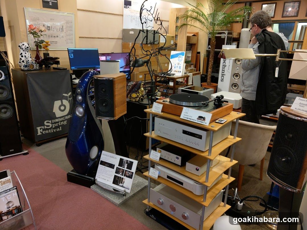 Audio Equipment Display