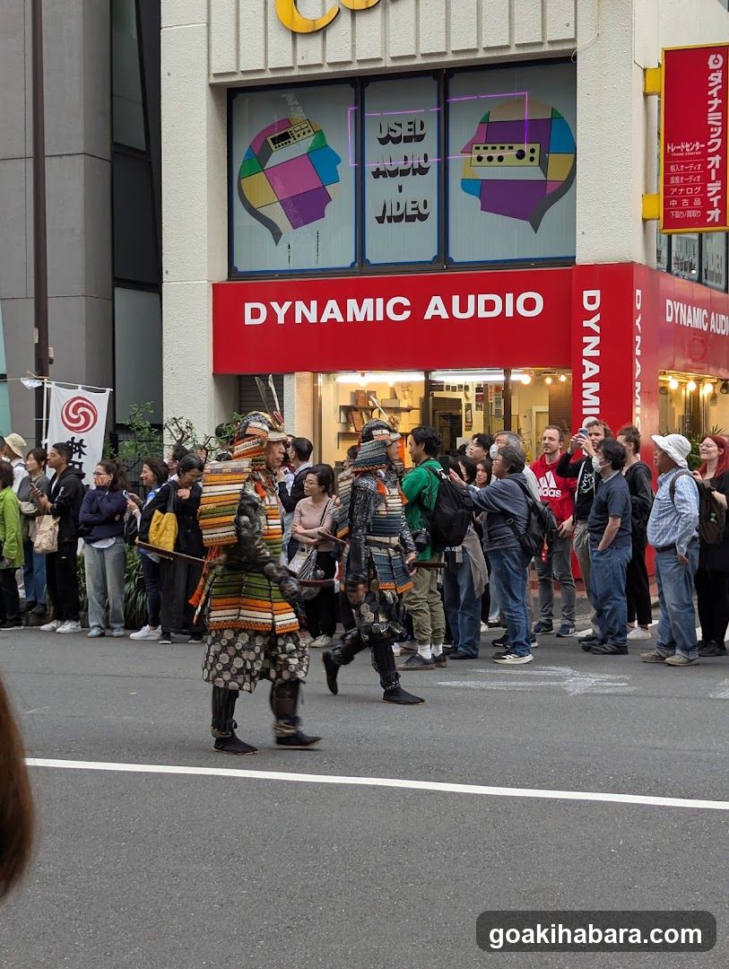 Dynamic Audio Storefront with Parade Participants
