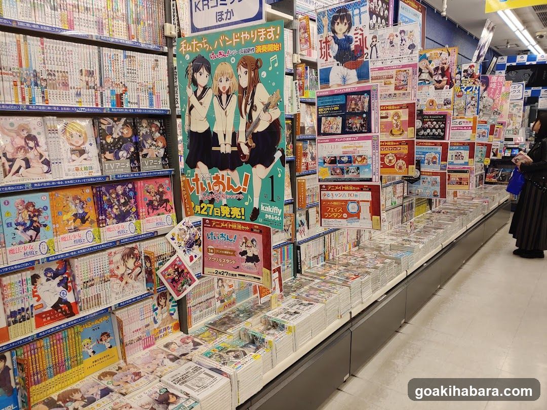 Anime and Manga Store Interior