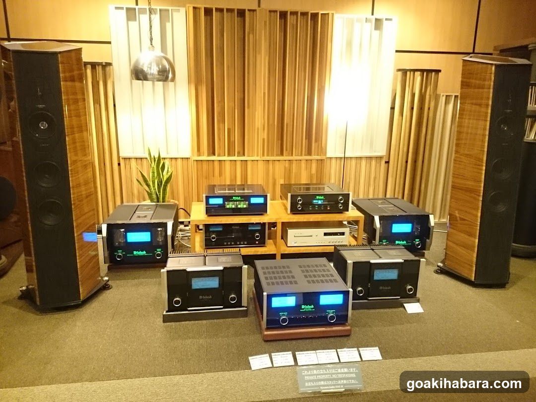 Audio Equipment Display
